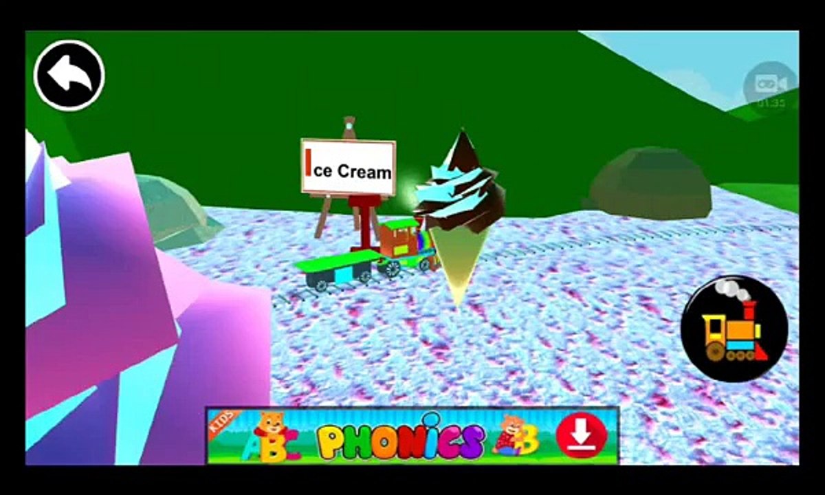 Learn ABC Alphabet Train Kids A to Z learning for kids Education game