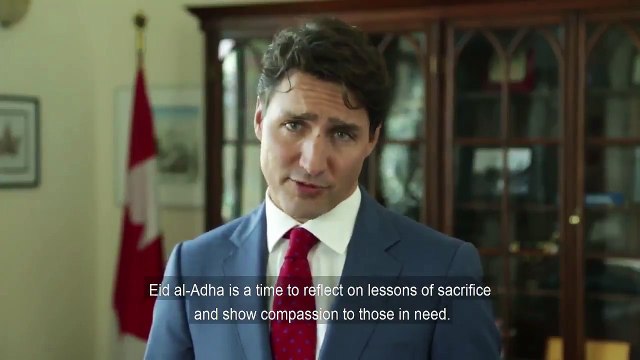 Kanada Başbakanı Trudeau'nda Kurban Bayramı mesajı