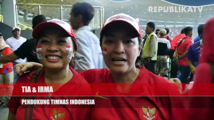 Suara Suporter Usai Timna Indonesia Lolos 16 Besar