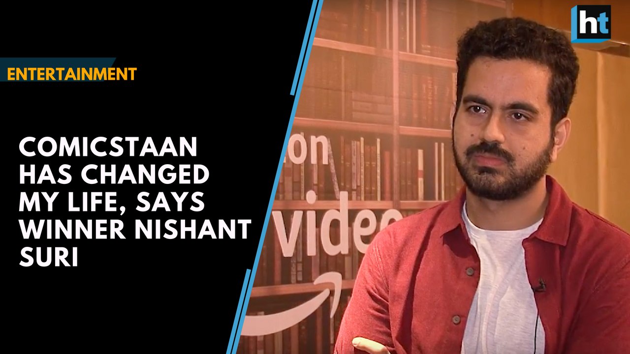 Comicstaan has changed my life, says winner Nishant Suri - video ...