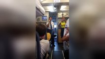 Pilot breaks down in tears giving farewell speech to passengers