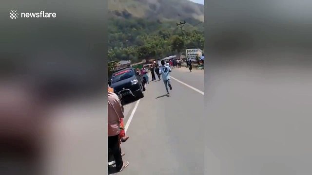 Aftershocks not over for earthquake-devastated Indonesia island