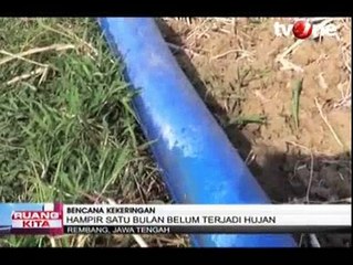 Kekeringan, Petani Rembang Terpaksa Beli Air