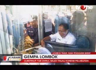 Pastikan Kelancaran Pengiriman Logistik, TGB Lakukan Sidak
