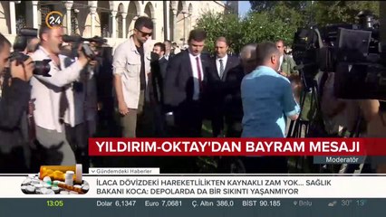 Yıldırım-Oktay'dan bayram mesajı