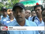 Awak Bus Transjakarta Koridor V dan VI Mogok Massal