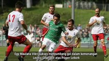 GOKIL! Egy MV cetak 2 goal nyaris hattrick  Lechia Gdansk vs Pogan Lebork (5-0) (1)