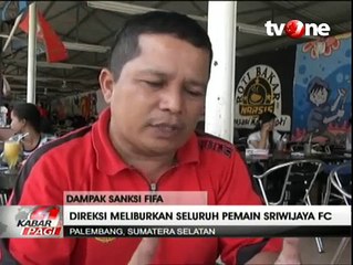Sriwijaya FC Liburkan Seluruh Pemainnya