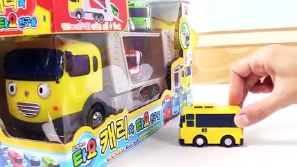 Tayo the Little Bus. The car hauler.