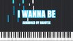 I Wanna Be - Gintama. Shirogane no Tamashii-hen (Opening 2) [Piano Tutorial] (Synthesia)  Narutee