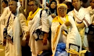 Jemaah Haji Mulai Berangkat ke Muzdalifah