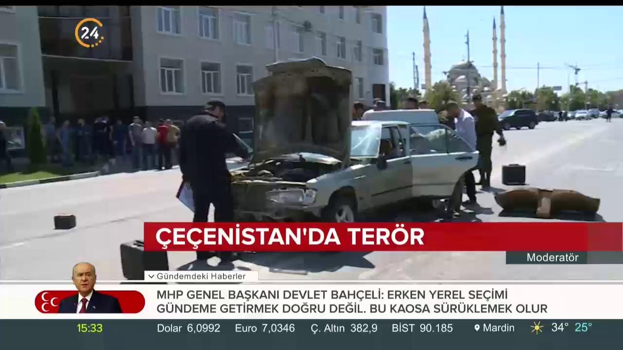 Çeçenistan'da terör