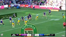 NRL - La sublime passe en aveugle de Mitchell Moses