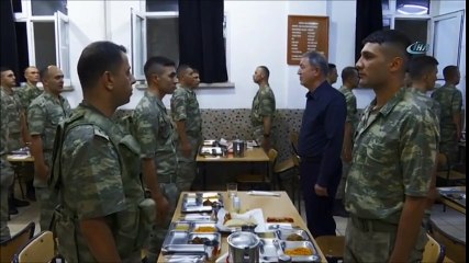 Bakan Hulûsi Akar Bayram Namazını Sıfır Noktasında Kıldı