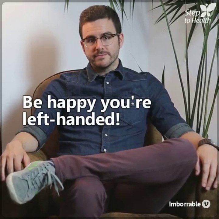 Being left-handed... it's an honor!