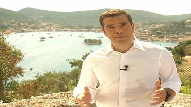 Primeiro-ministro grego assinala primeiro dia de uma nova era