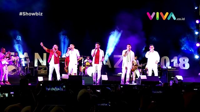 Kahitna Sukses Bikin Baper di Prambanan Jazz Festival