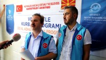 TDV'den Makedonya'da kurban bağışı - ÜSKÜP