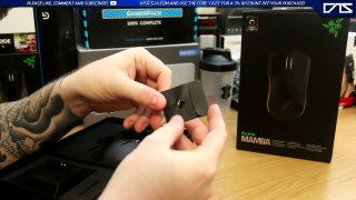 Razer Mamba Chroma Wireless Gaming Mouse Unboxing & Review!