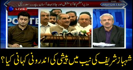 What happened when Shehbaz Sharif presented himself in NAB?