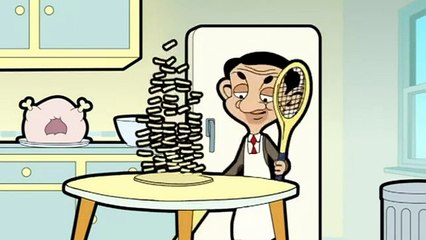 Mr Bean Cartoon - Cooking Turkey