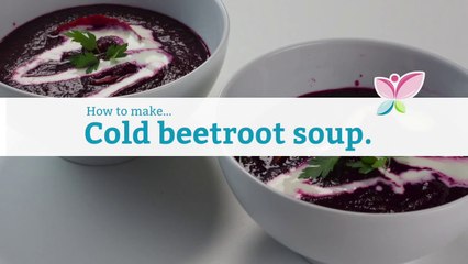 How to Make Cold Beetroot Soup