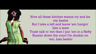 Nicki Minaj My Chick Bad Verse Lyrics Video