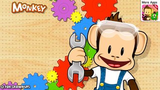 Baby Learn Colors Games | Kids Learn Puzzles With Monkey Preschool | Fun Kids Colors Learn