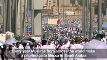 Hajj pilgrims take part in symbolic 'stoning of the devil'