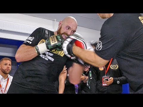 Tyson Fury TRAINING! for Deontay Wilder IMMEDIATELY After Leaving The Ring!!!