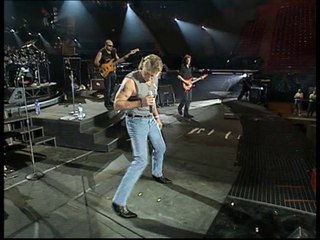 Johnny Hallyday "L'envie" répétitions Bercy 1992