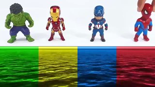 Learn Colors with Superheroes and Cars for Our Heroes for Kids