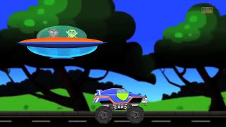 Monster Truck | Monster Truck In Space | UFO