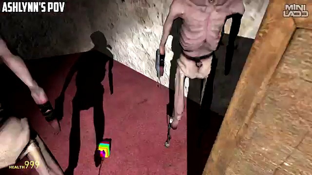 Garrys Mod Scary Map Funny Moments! Jump Scares, Haunted Movie Theatre, Creepy Nogla & Mor