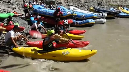 На байдарках по высокогорью