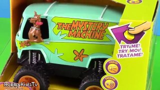 Scooby Doo Monster Van Takes On Lightning McMean HobbyKidsTV