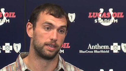 Luck calls Colts' offensive performance vs. Ravens 'a little sloppy'