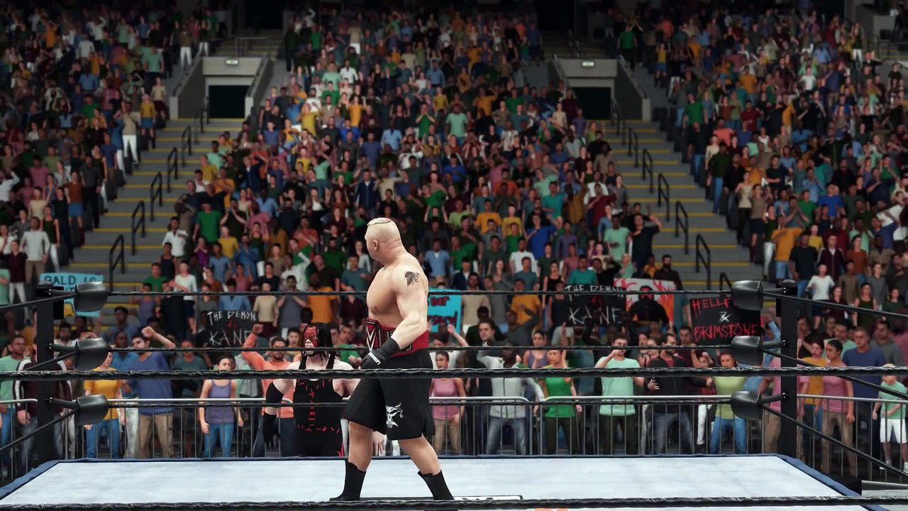 Raw Kane vs. Brock Lensar WWE Wrestlemania Full match by wwe entertainment