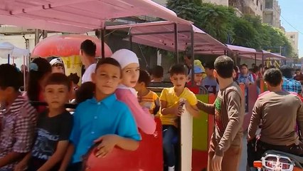 El Eid marca un paréntesis en la guerra siria