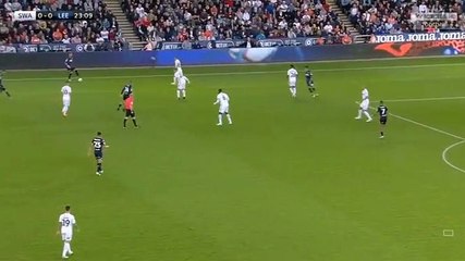 Oliver McBurnie Goal  - Swansea City vs Leeds United 1-0 21/08/2018