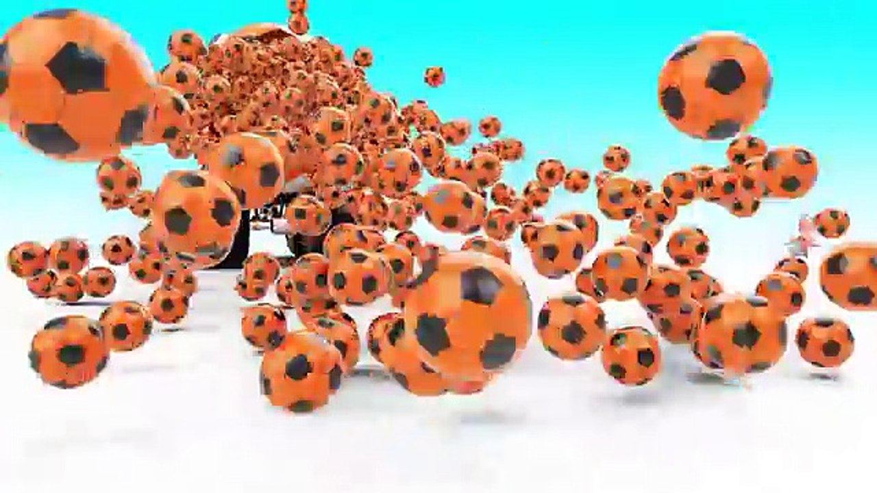 Learn Colors for Babies with Soccer Balls Soft IceCreams Toy Train Kids Children Toddler E