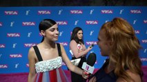 Sofia Carson Interview MTV VMAS 2018 EXCLUSIVE | Hollywoodlife