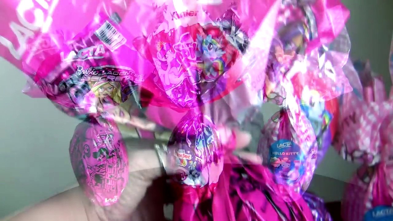 Giant Easter Eggs Kinder My Little Pony Hello Kitty from Disney Collector Childrens Toys S