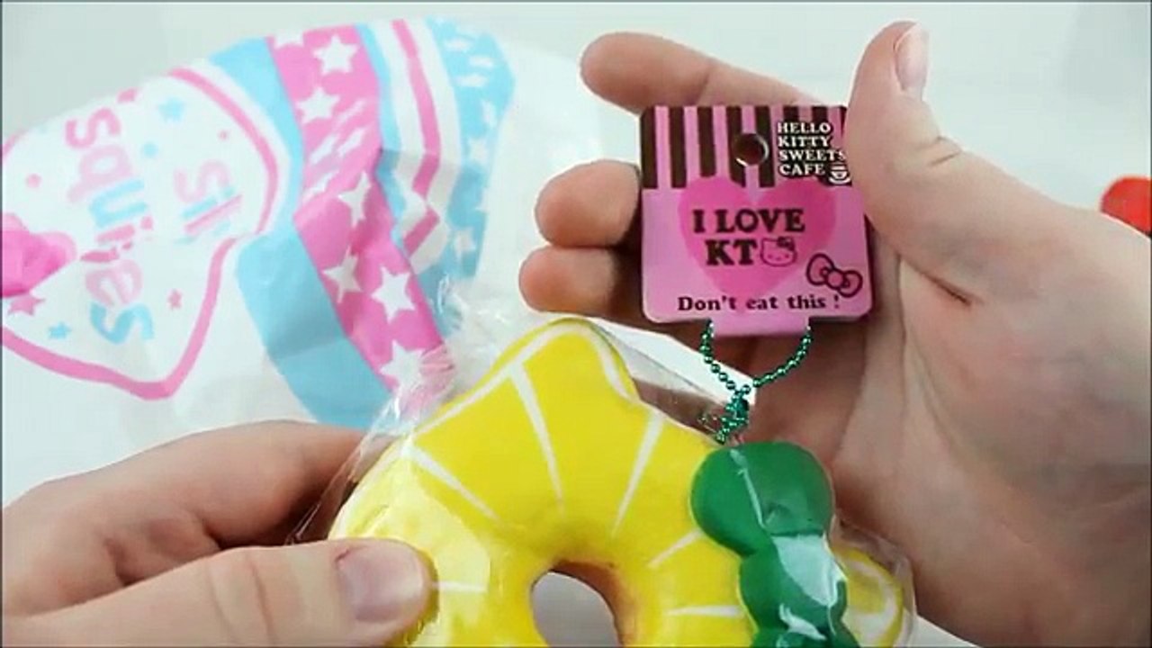 Silly Squishies Package Hello Kitty Donuts!