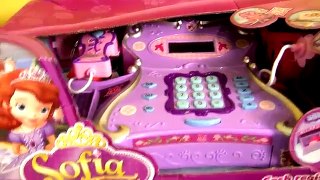 Princess Sofia Cash Register Toy Surprise Play Doh Caja Registradora Disney Sofia the Firs