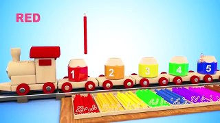 Learn Colors for Children with Baby Rainbow Gas Balloons 3D Kids Toddler Learning Educatio