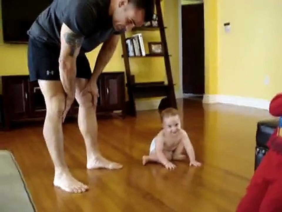 Baby just doesnt want to walk.