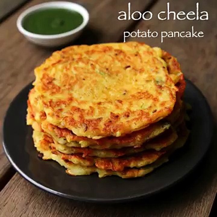 aloo cheela recipe | potato pancakes recipe | आलू चीला या आलू पेनकेक्स रेसिपी