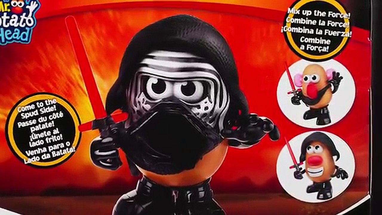 Mr Potato Head Star Wars Kylo Ren The Force Awakens Toy Video