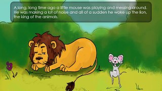 The Mouse and the Lion Fairy tales and stories for children